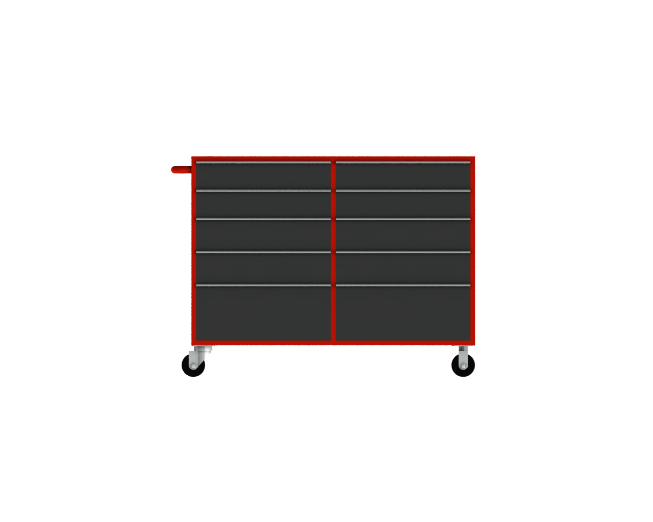 [New Show] Ten-Drawer Long Tool Cabinet | Spacious, Durable & Efficient