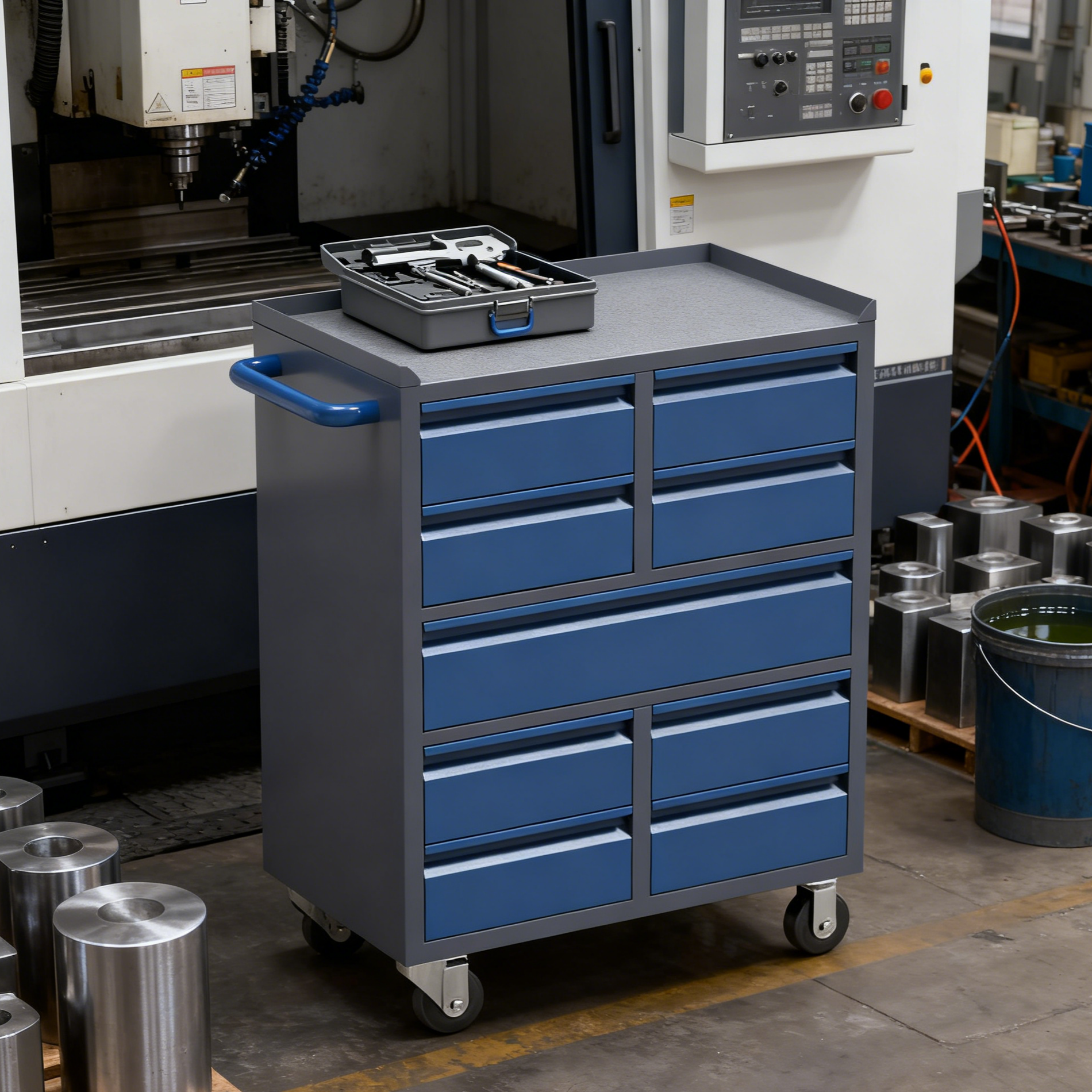Resilient Tool Storage for Disaster-Preparedness in Industrial Workspaces