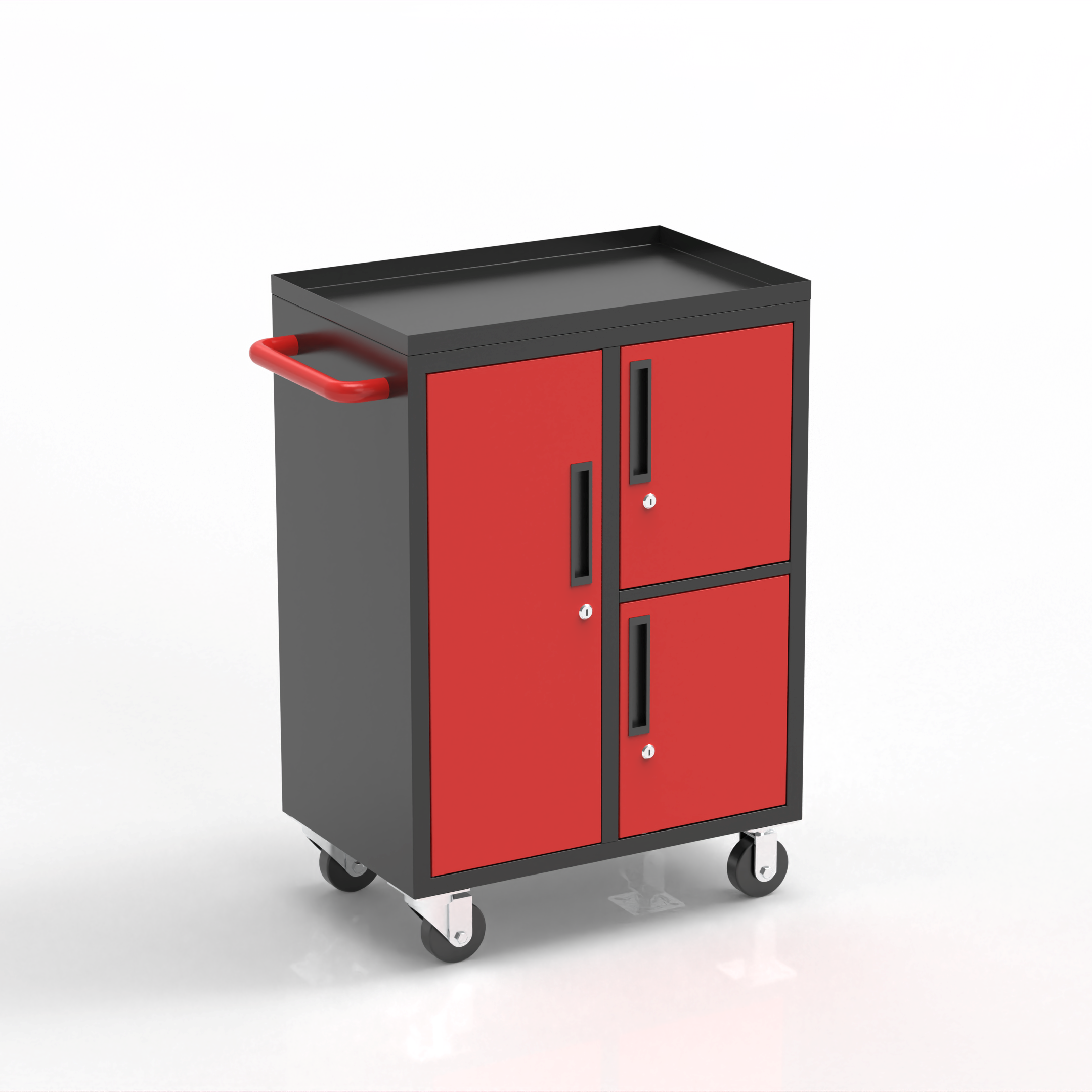 [New Show]GJG-25009 3-Door Split-Access Tool Cabinet