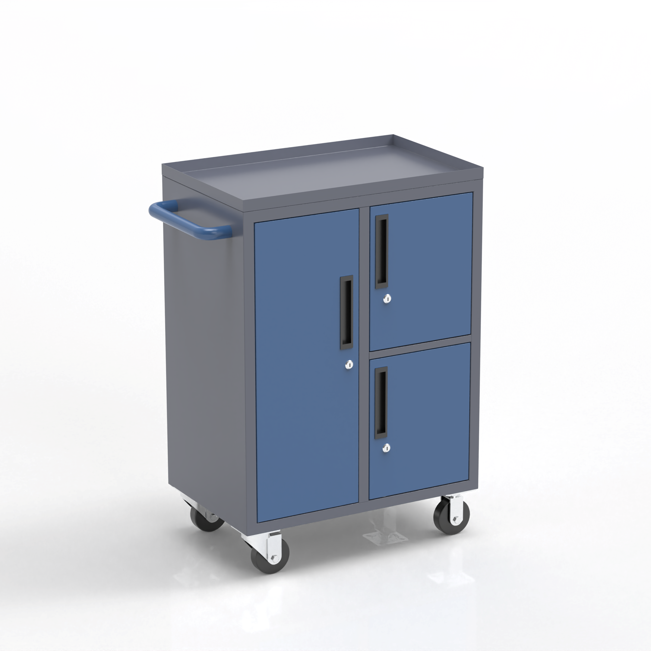 [New Show]GJG-25009 3-Door Split-Access Tool Cabinet