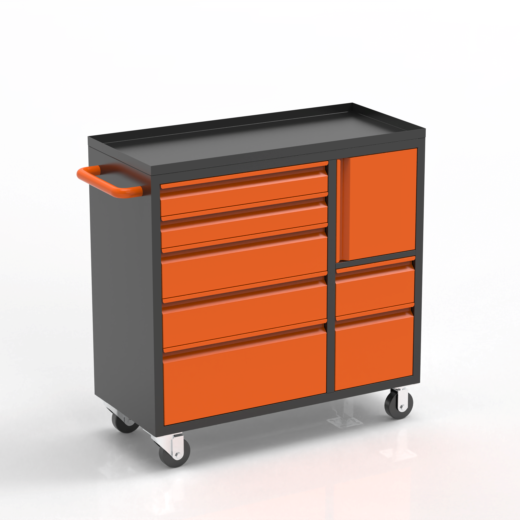 [New Show]GJG-25007 7-Drawer Tool Cabinet with Single Doors