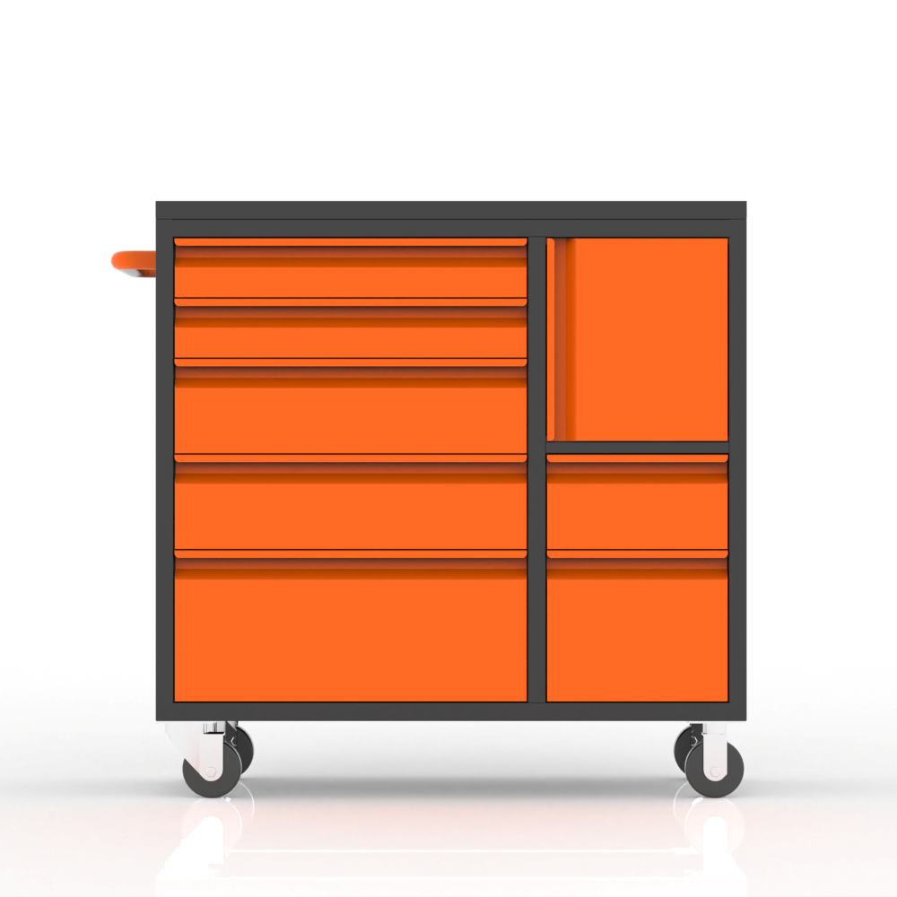 [New Show]GJG-25007 7-Drawer Tool Cabinet with Single Doors