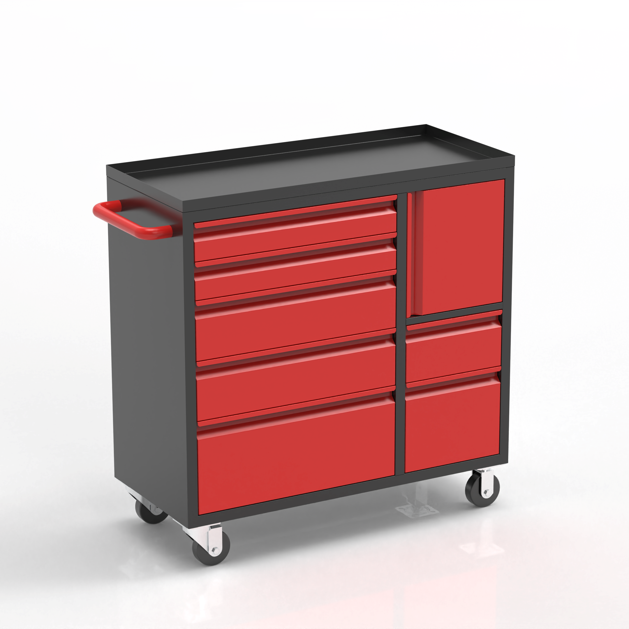 [New Show]GJG-25007 7-Drawer Tool Cabinet with Single Doors