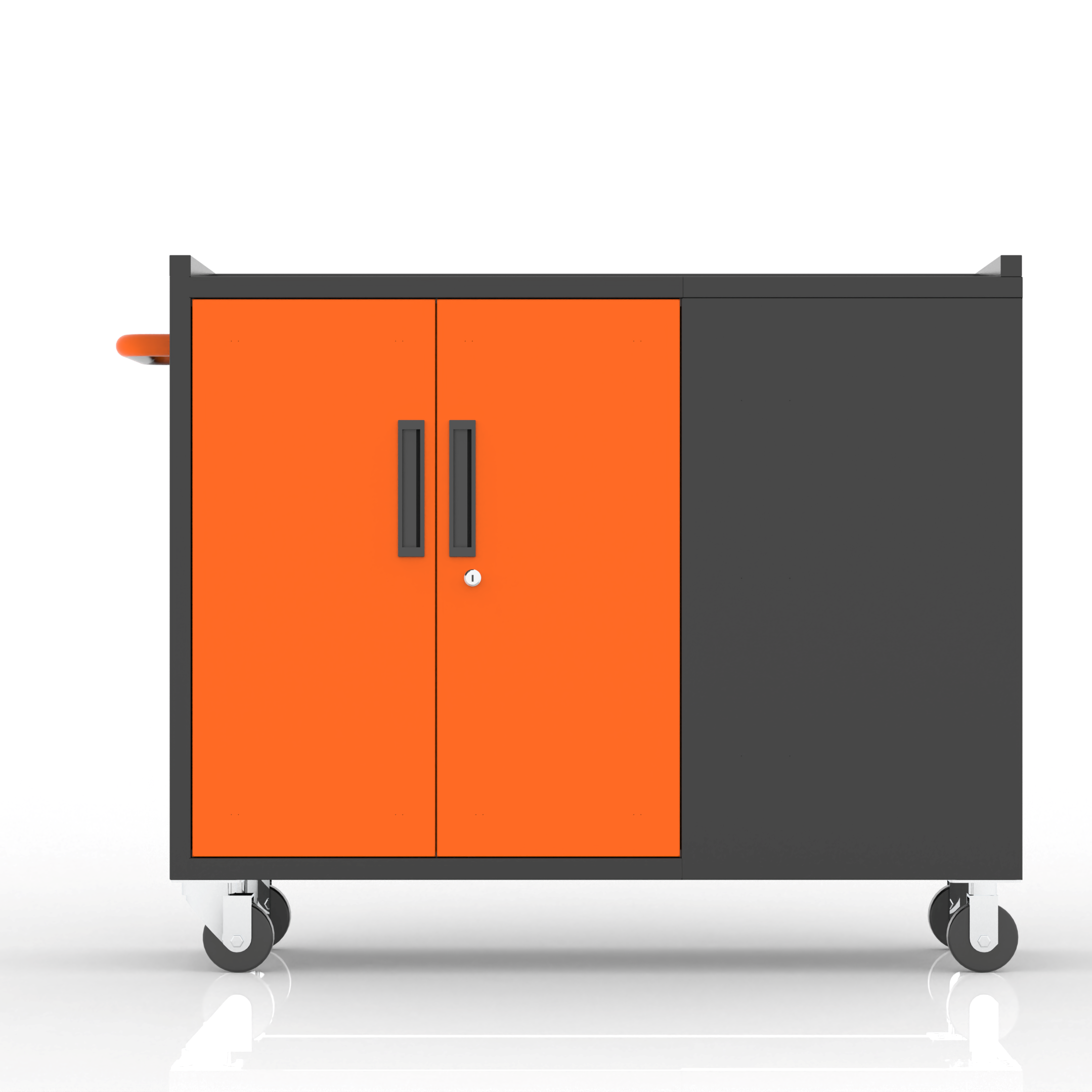 [New Show]GJG-25004 Tool Cabinet with Side Drawers & Double Door