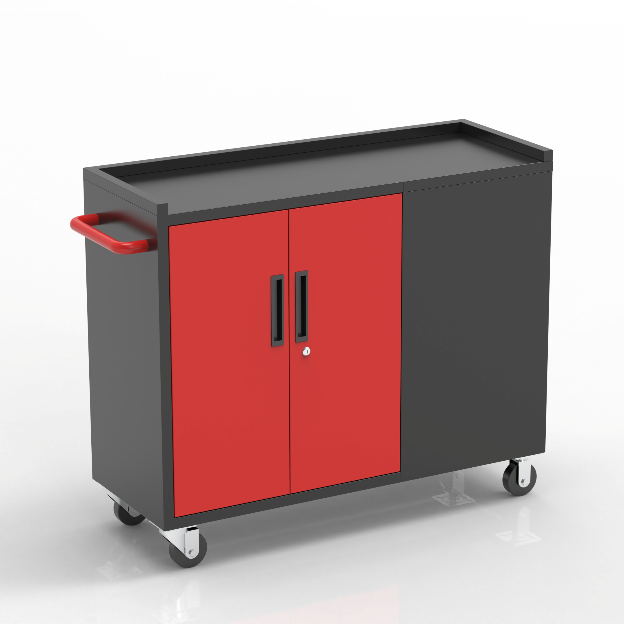 [New Show]GJG-25004 Tool Cabinet with Side Drawers & Double Door