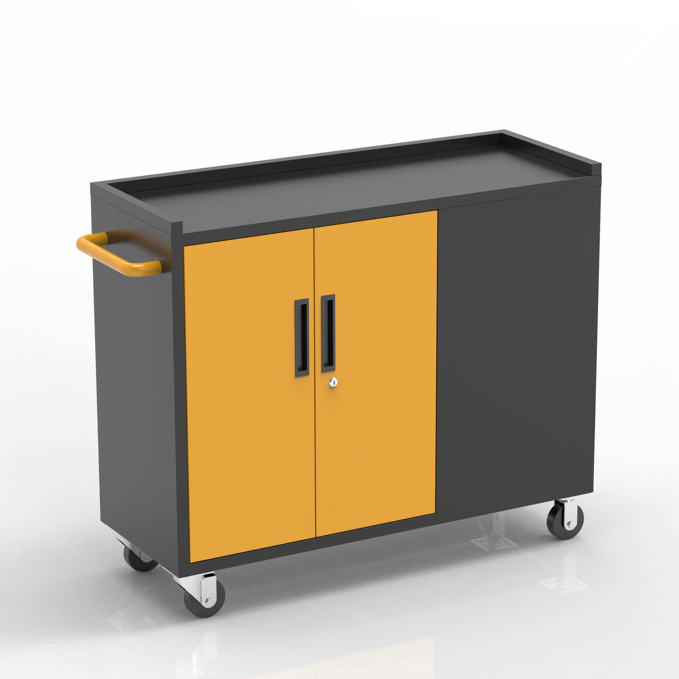 [New Show]GJG-25004 Tool Cabinet with Side Drawers & Double Door