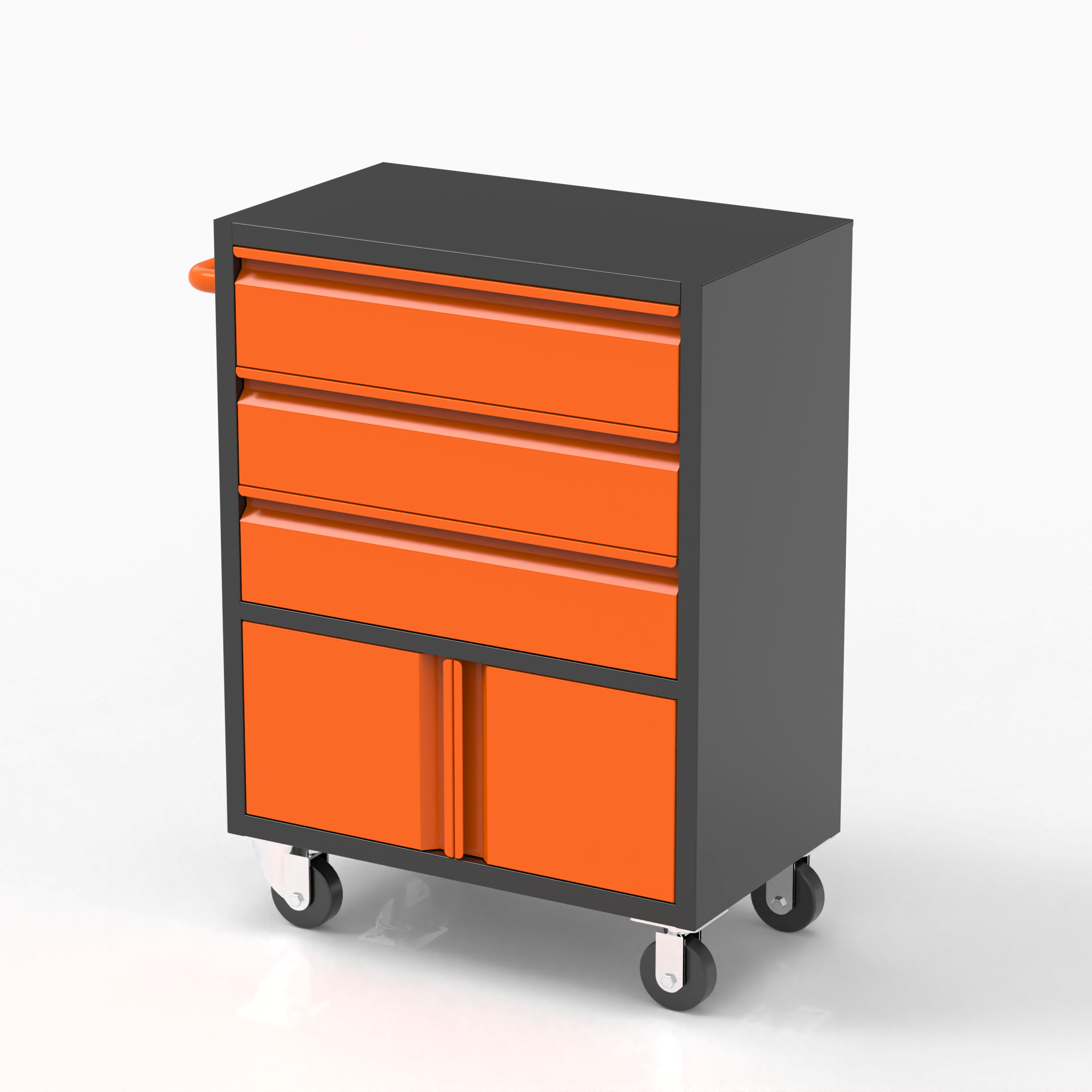 [New Show]3-Drawer Compact Tool Cabinet | Movable & Modular