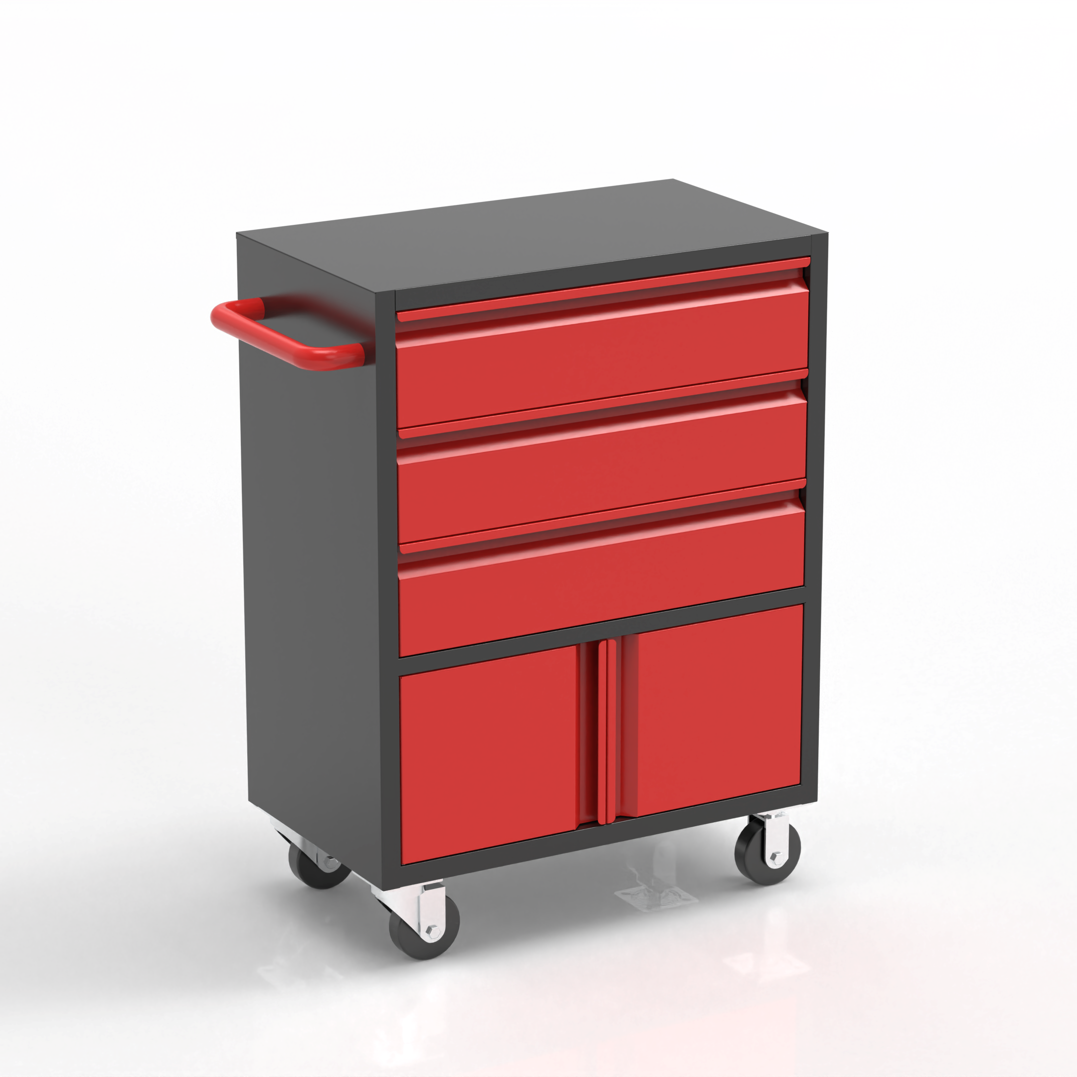 [New Show]3-Drawer Compact Tool Cabinet | Movable & Modular