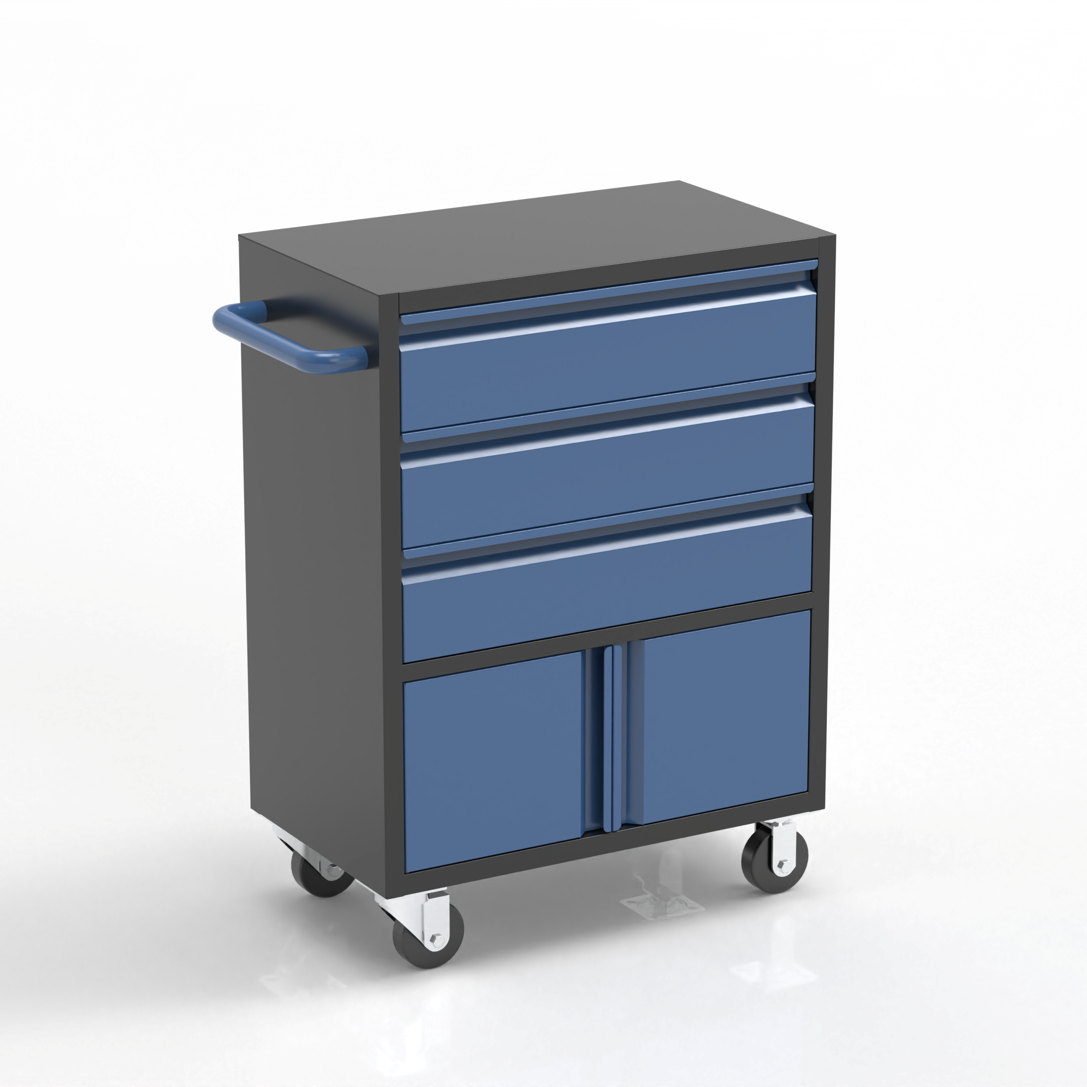 [New Show]3-Drawer Compact Tool Cabinet | Movable & Modular