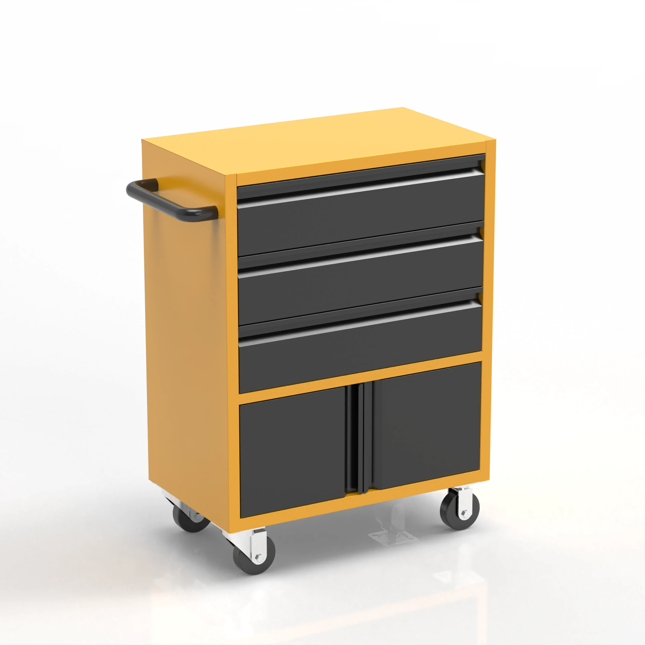 New Show]3-Drawer Compact Tool Cabinet | Movable & Modular-Tool Cabinet ...