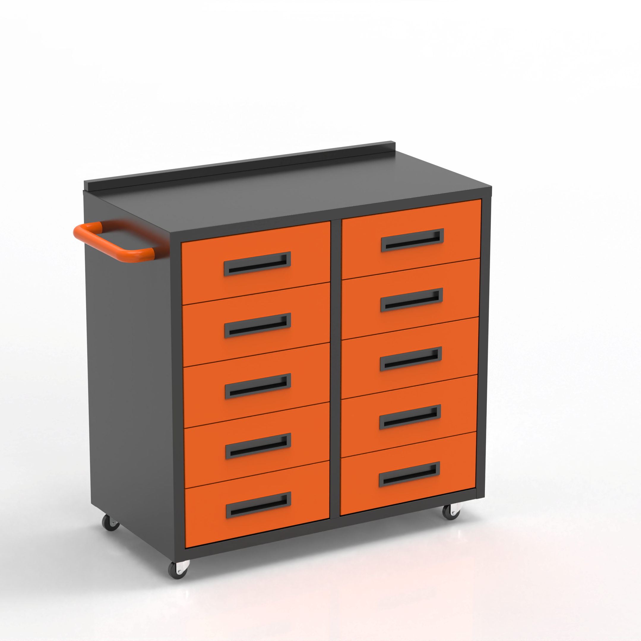 [New Show]Heavy-Duty Tool Cabinet with 10 Drawers | Space-Saving Vertical Storage