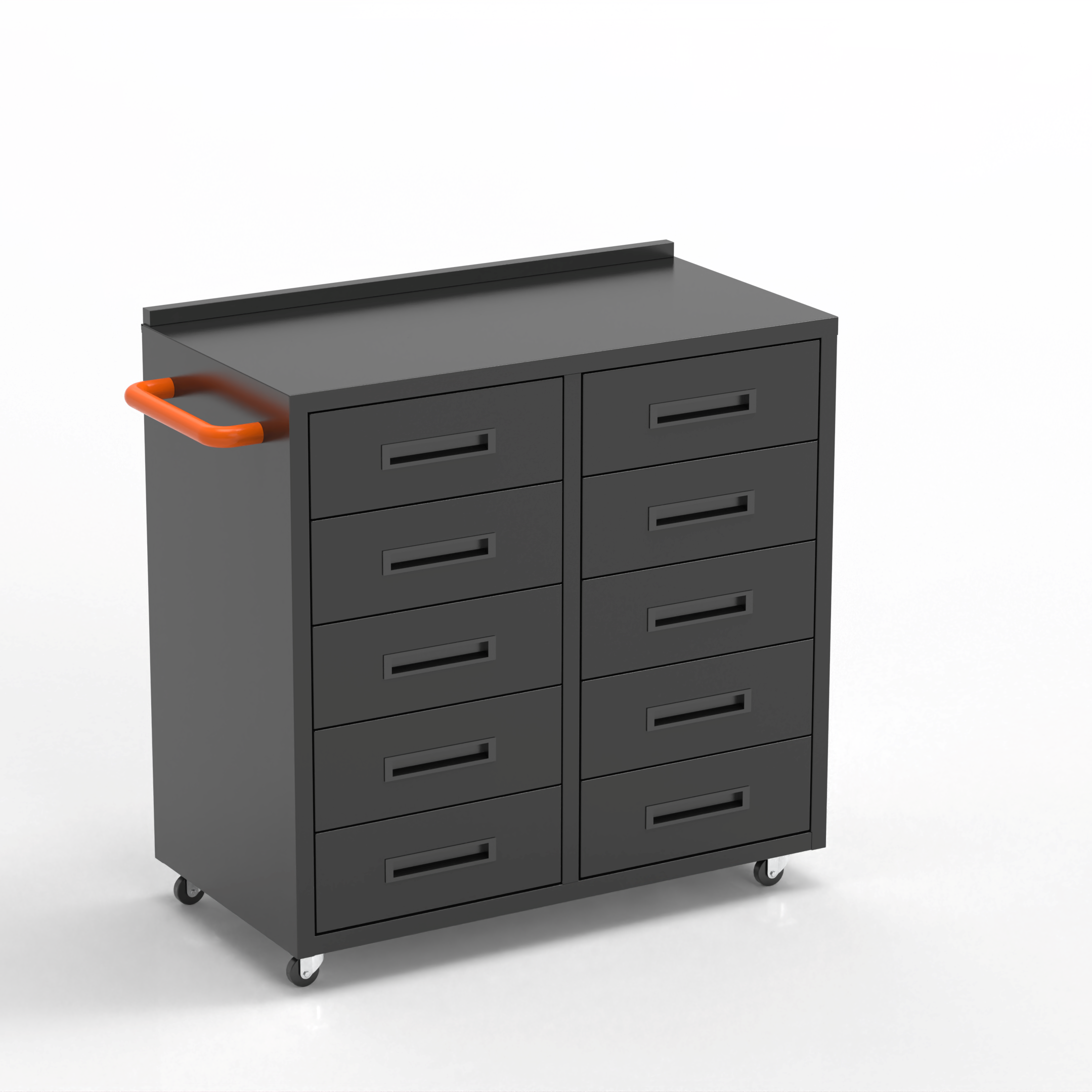 [New Show]Heavy-Duty Tool Cabinet with 10 Drawers | Space-Saving Vertical Storage