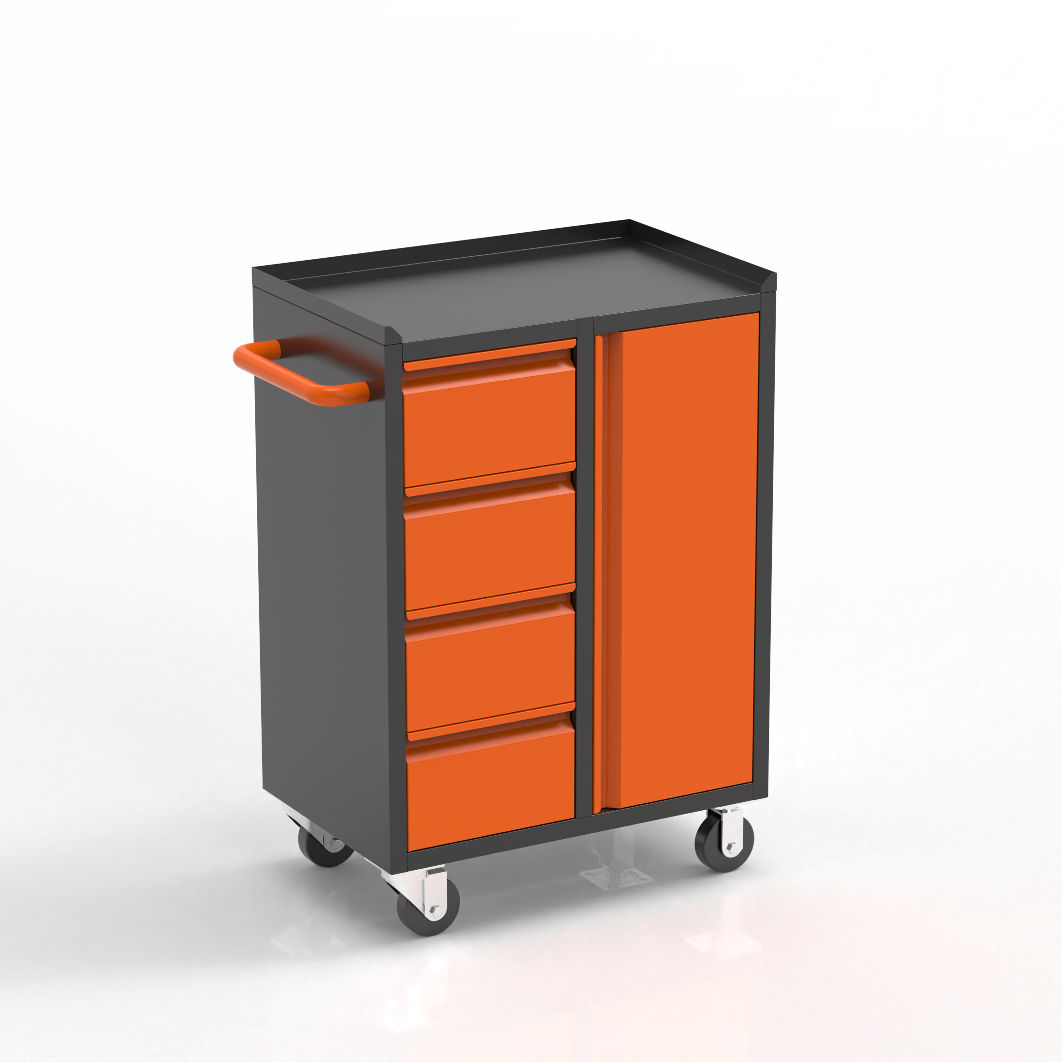 [New Show]GJG-25011 4-Drawer Tool Cabinet with Side Door