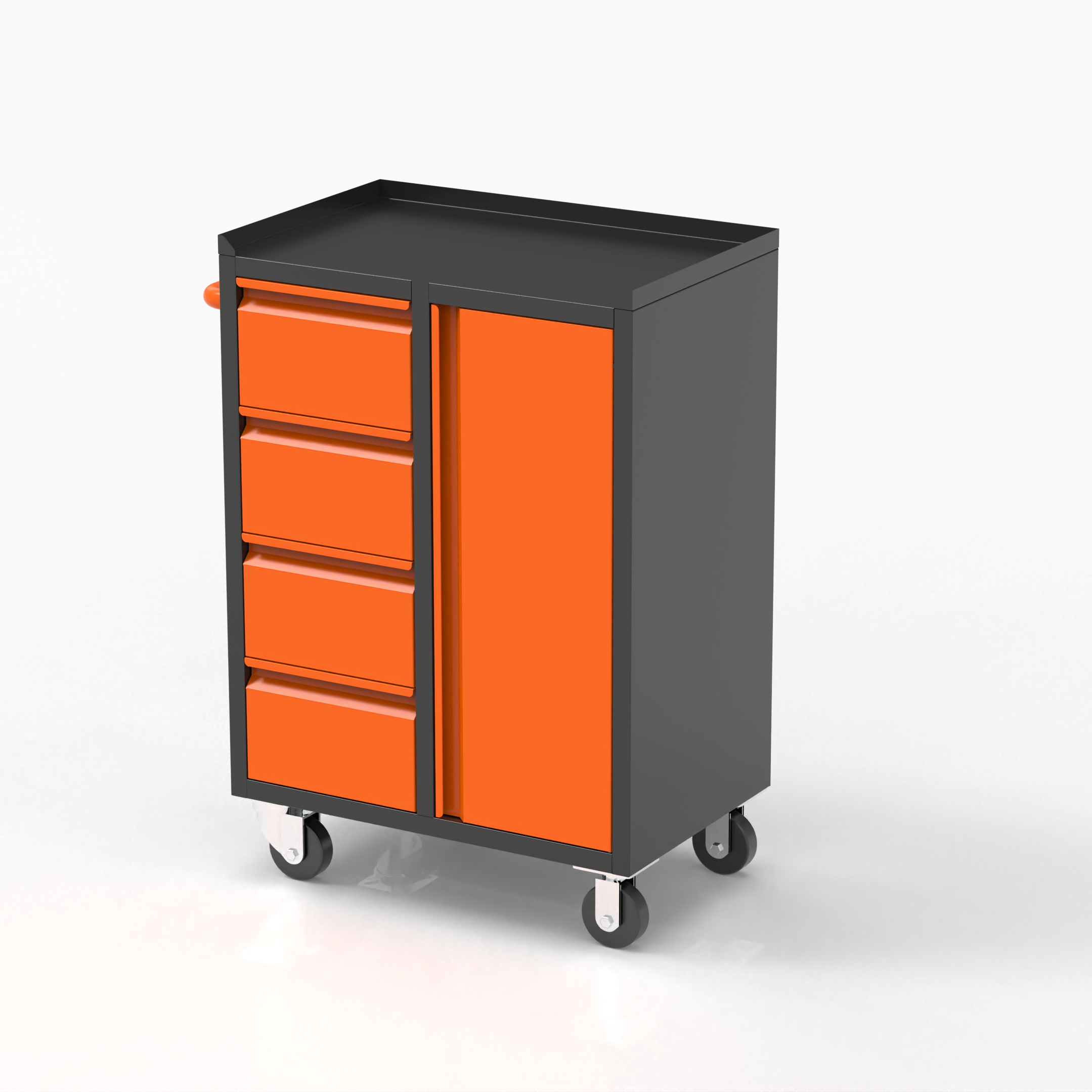 [New Show]GJG-25011 4-Drawer Tool Cabinet with Side Door