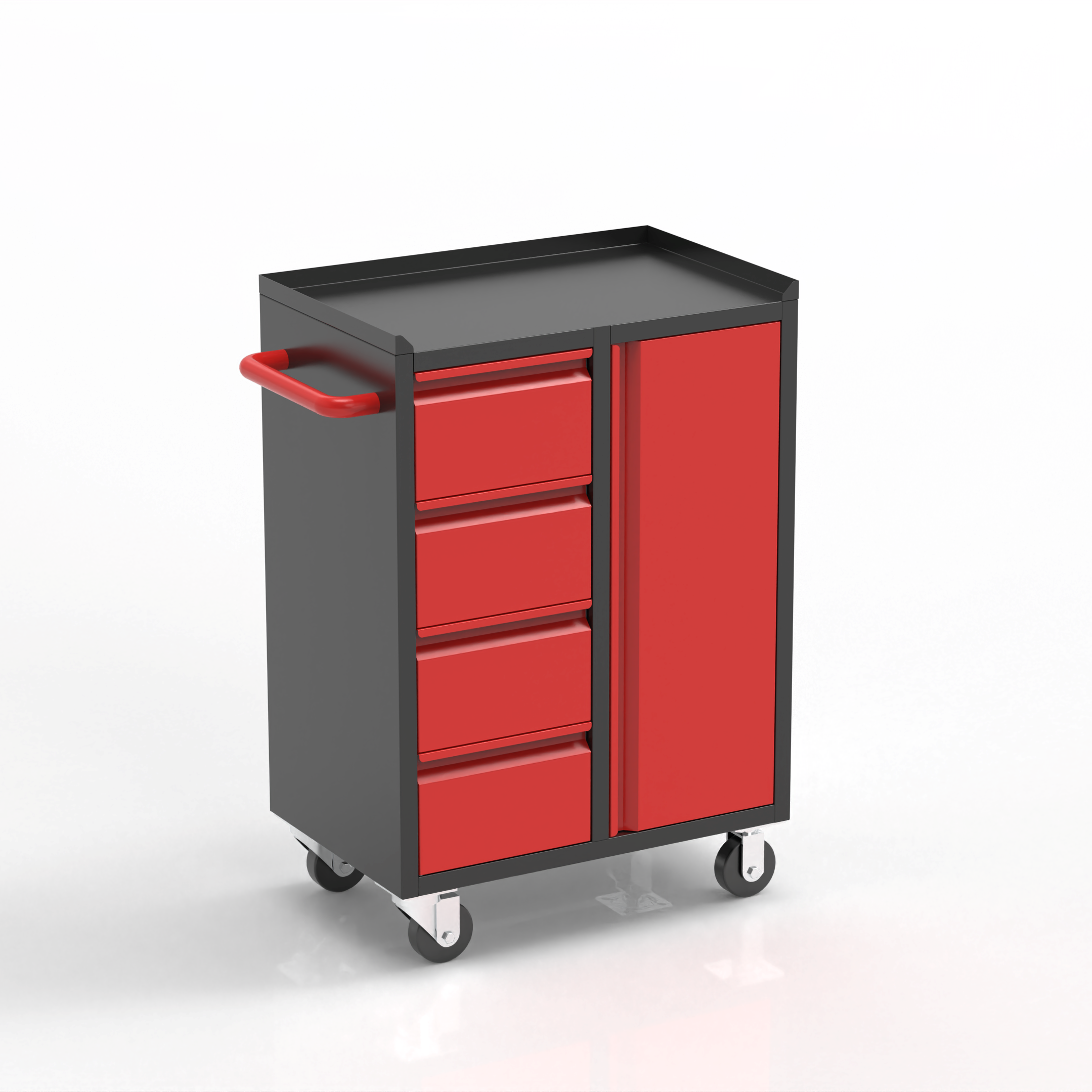 [New Show]GJG-25011 4-Drawer Tool Cabinet with Side Door