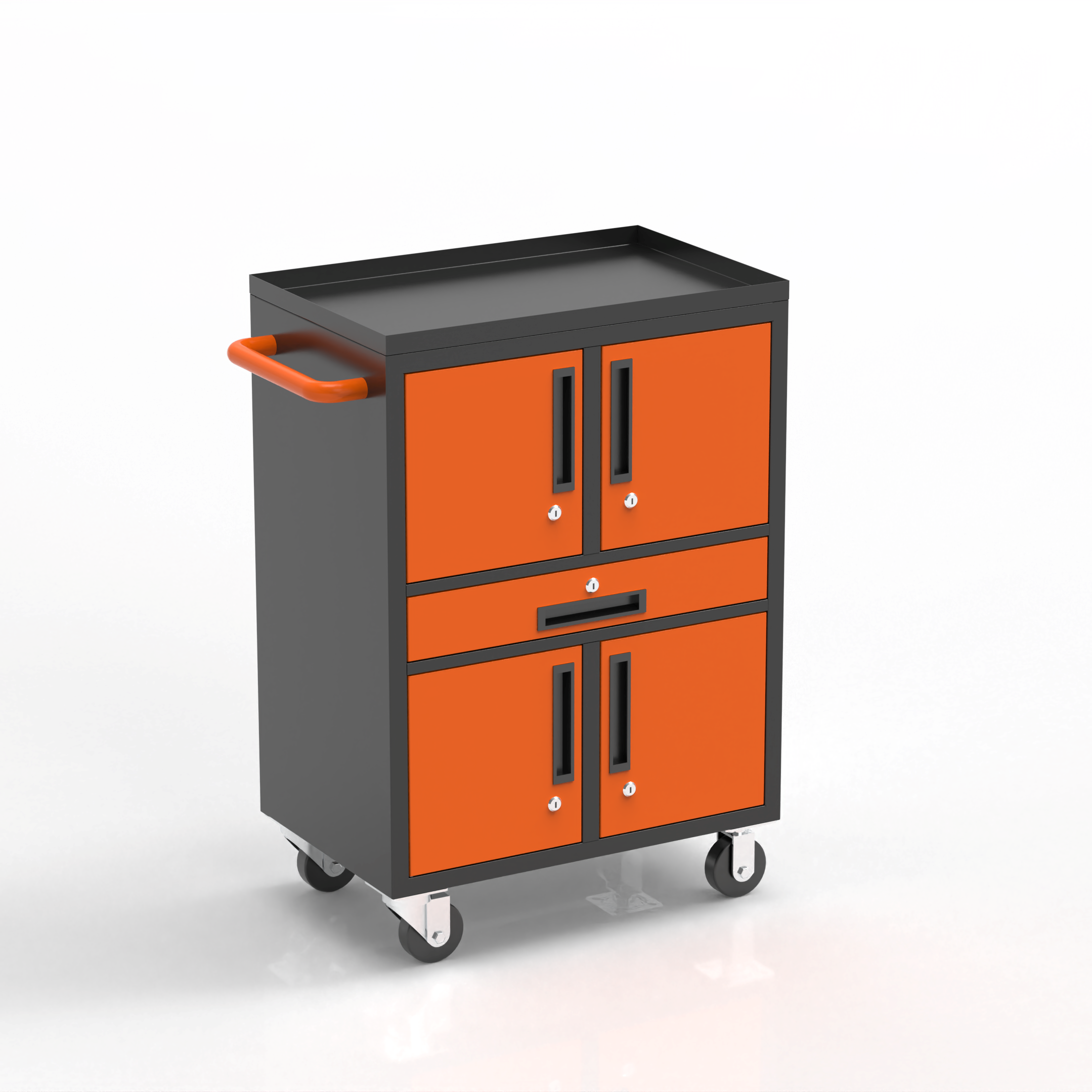 [New Show]Double-Door Tool Cabinet with Shelf