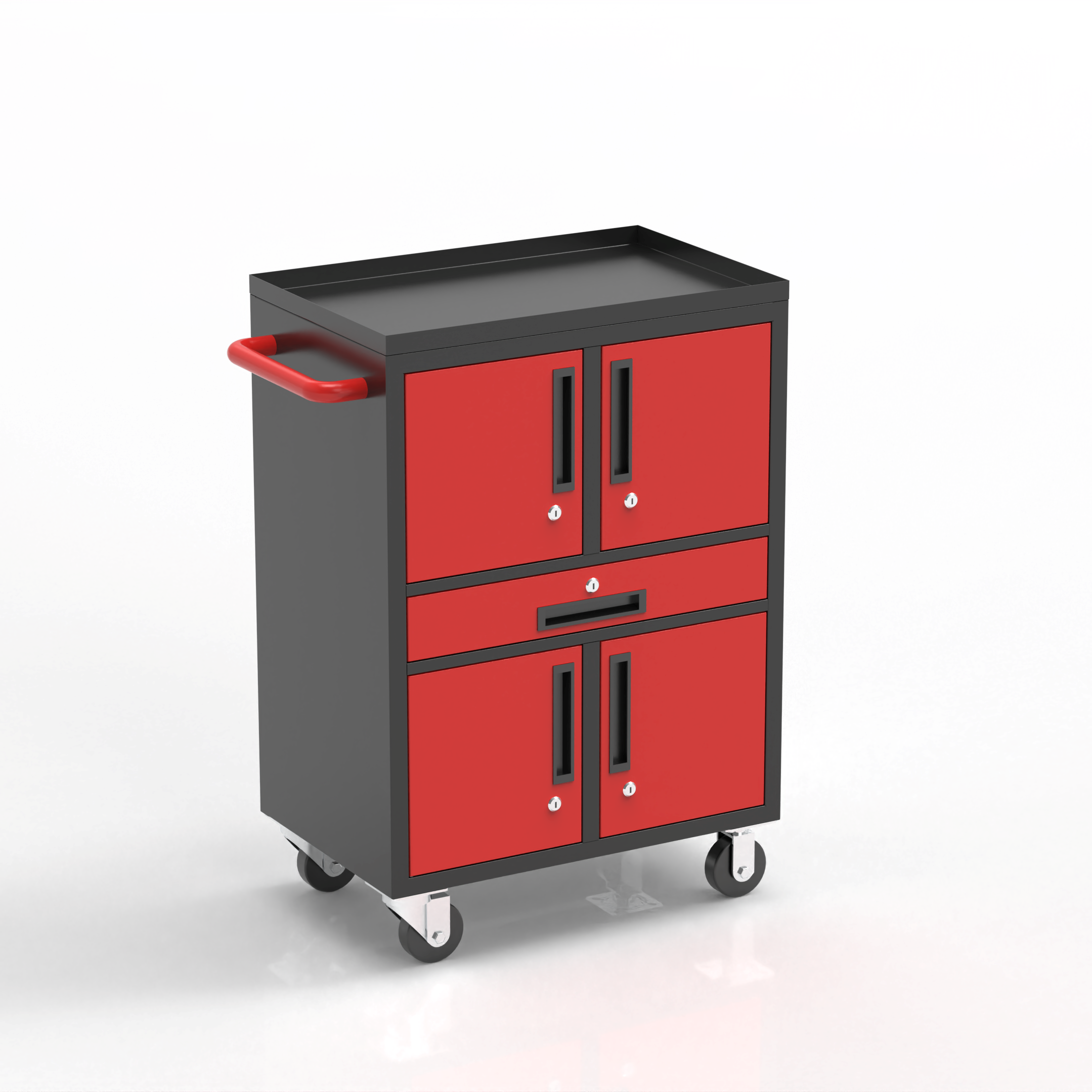[New Show]Double-Door Tool Cabinet with Shelf