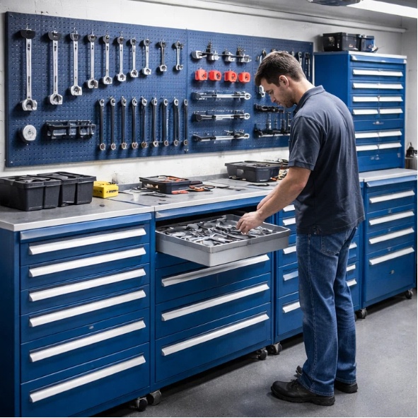 From Messy Workshop to Measurable Efficiency — What Changed After Upgrading Tool Storage