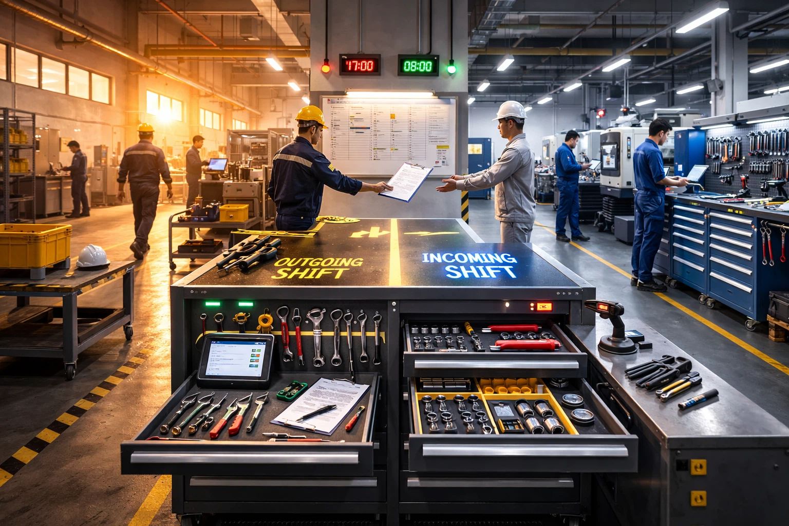 Tool Storage and Shift Handover — The Missing Link in Continuous Operations