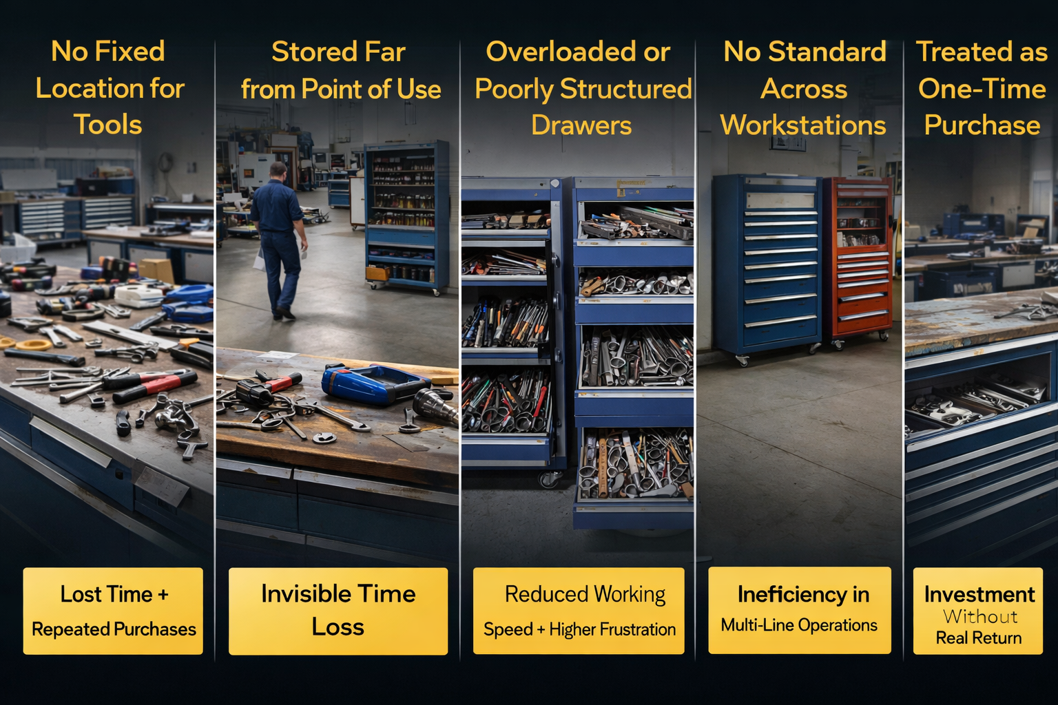 5 Tool Storage Mistakes That Quietly Cost Workshops Thousands Every Year