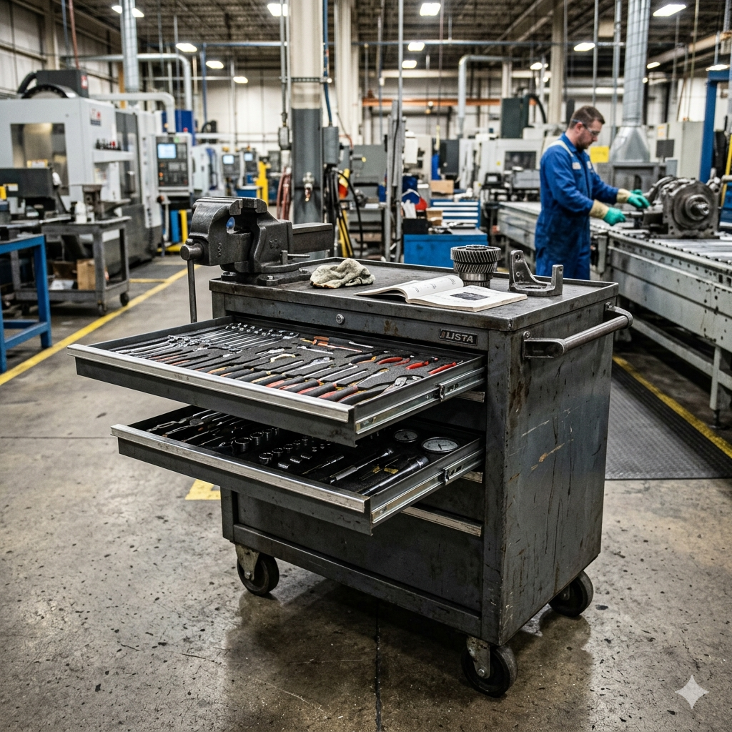 The Asset Nobody Depreciates Correctly — Rethinking Tool Storage as Industrial Capital