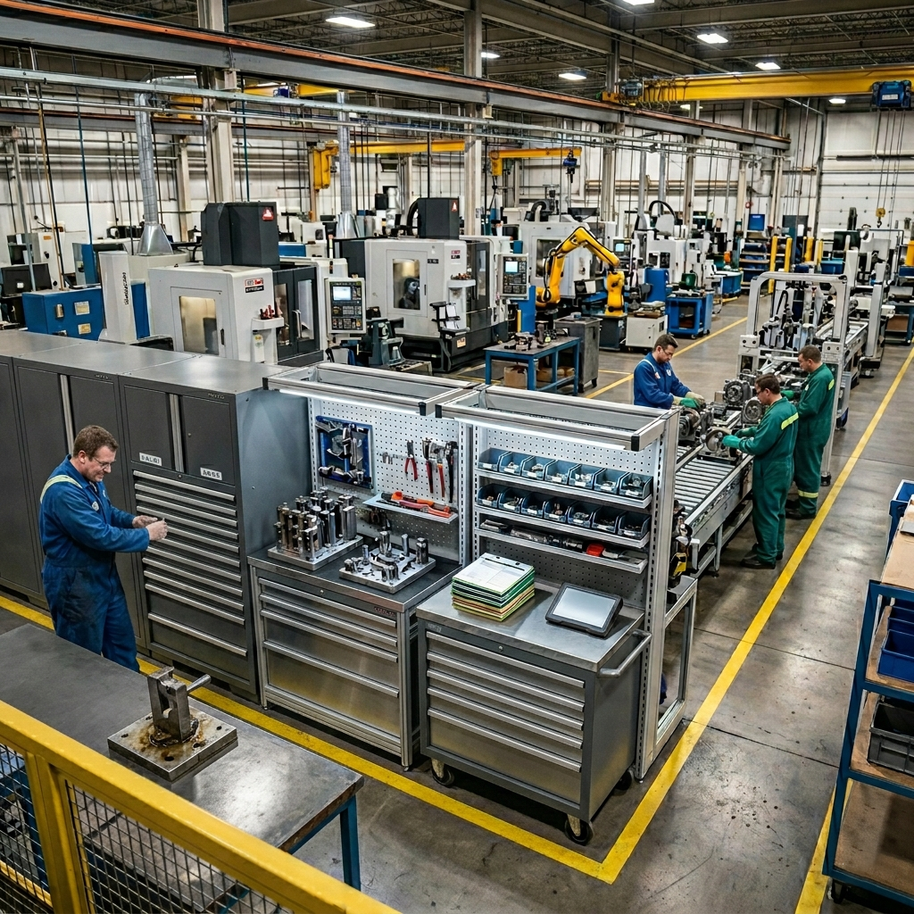The Workshop Broken Window Syndrome: How Storage Neglect Silently Erodes Product Quality Standards