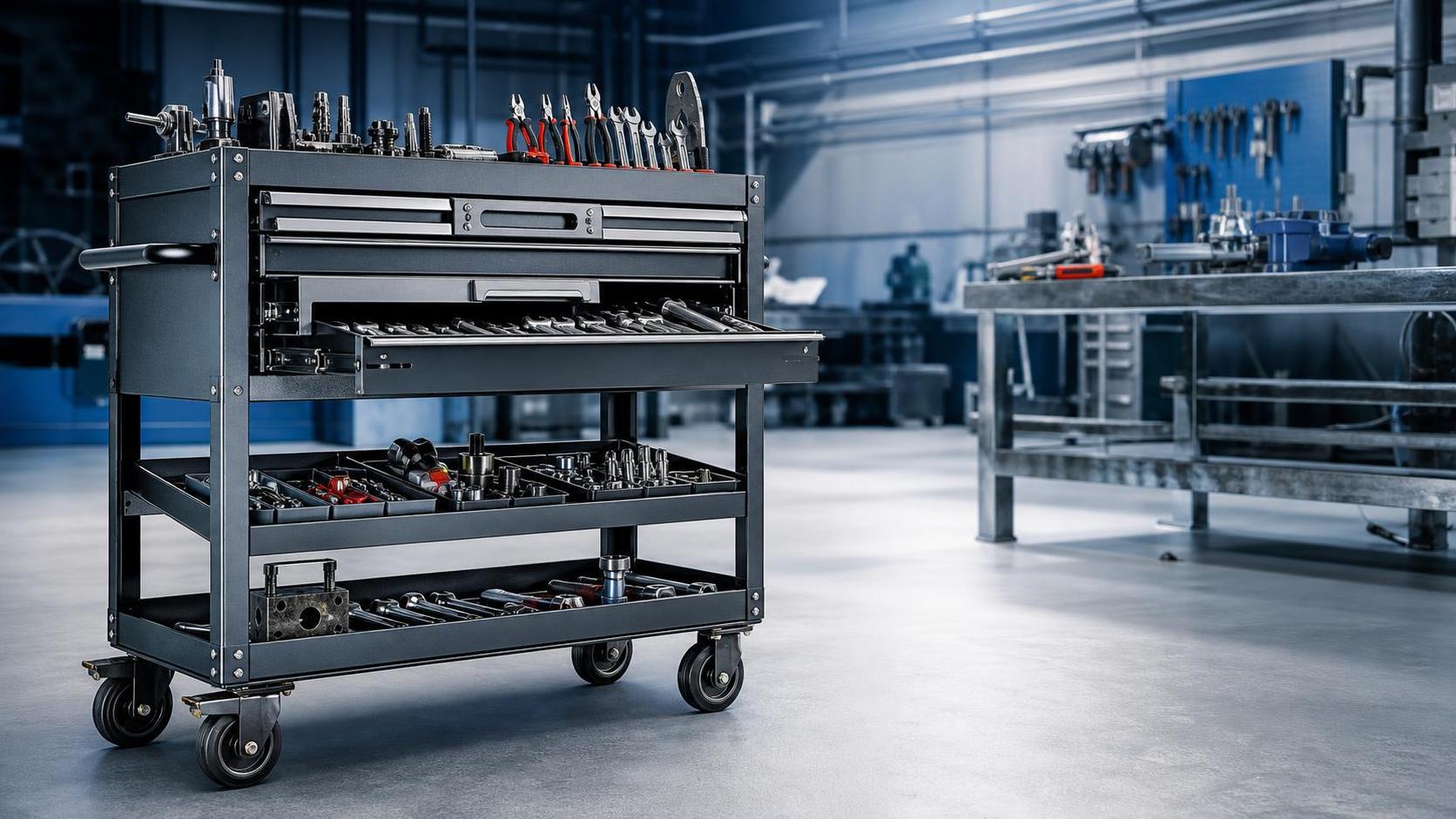 How Dealers Can Position Heavy Duty Tool Carts for Welding, Assembly, and Repair Markets