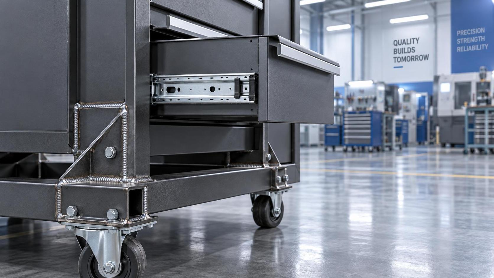 How to verify weld quality from a heavy duty tool cabinet manufacturer in China