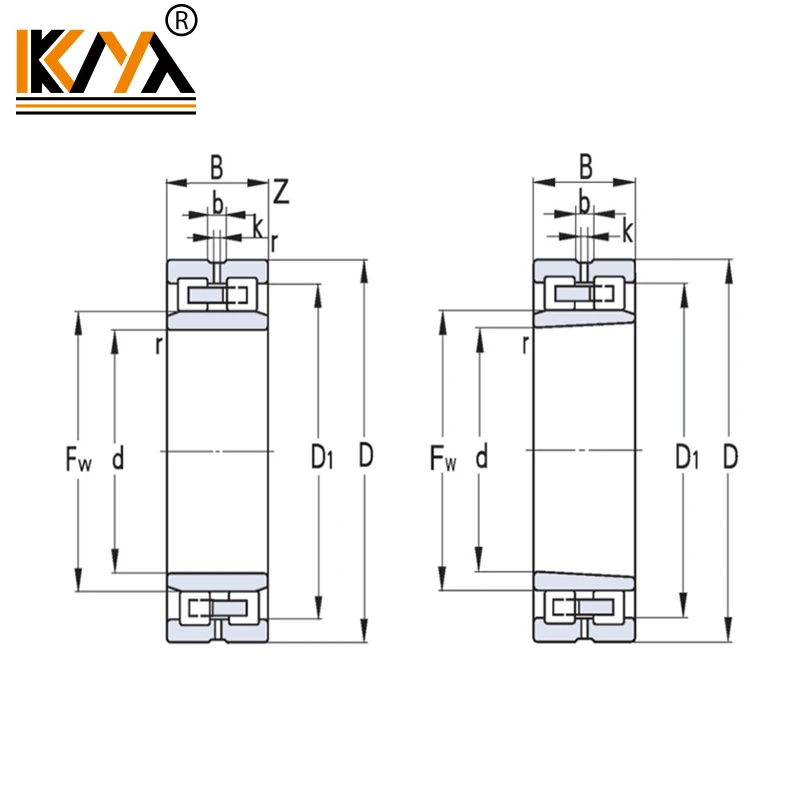 NF Cylindrical Roller Bearings