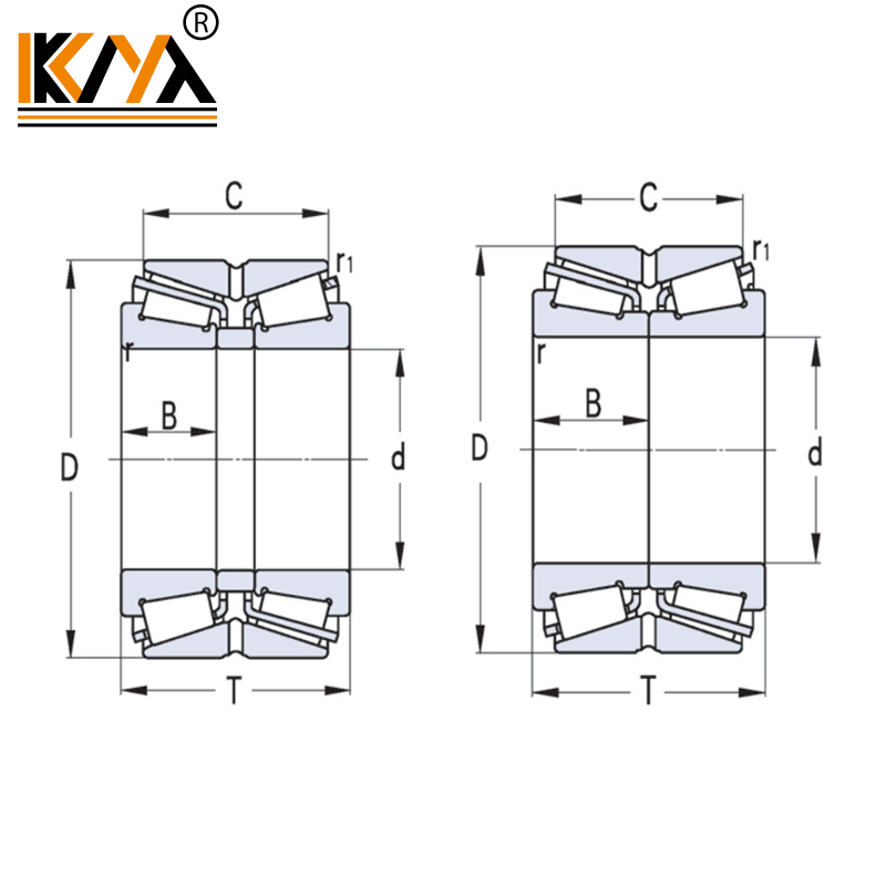 Double row taper roller bearing Double row taper roller bearing
