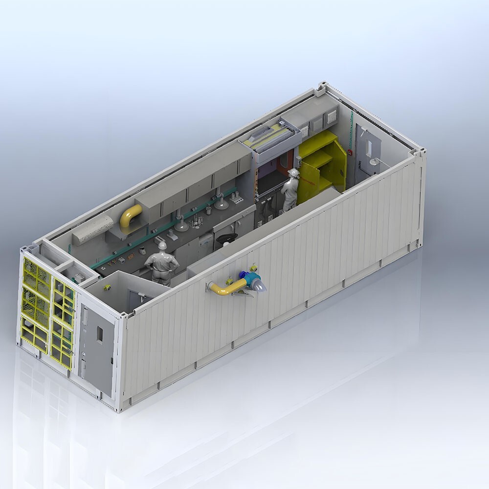 Zone 2 Pressurized Offshore Container Solution