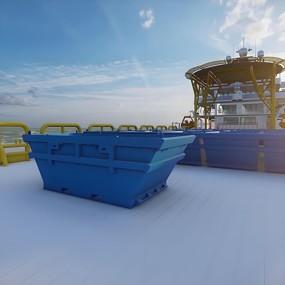 Offshore Waste Skip Solution