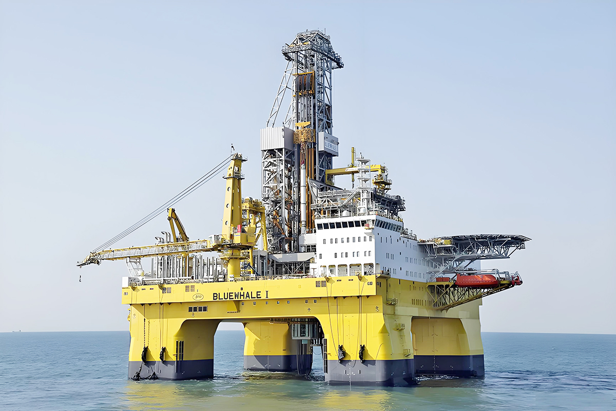 Blue Whale one & winner offshore container