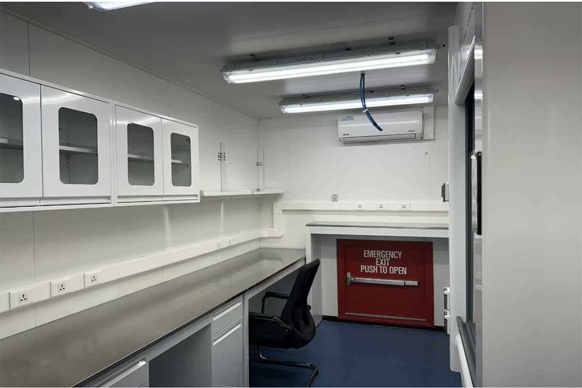 Offshore Mobile Laboratory Containers