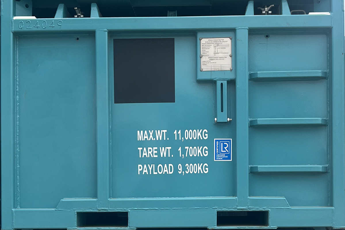 DNV 2.7-1 Certified MUD Skip Container