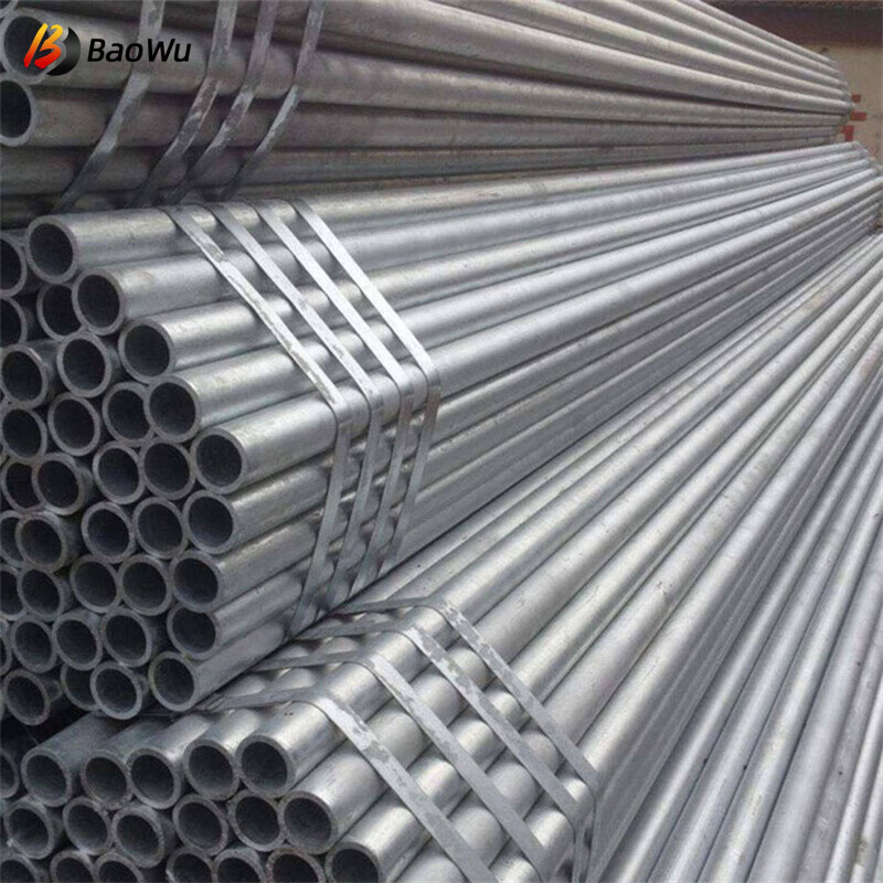  ST37-2 Galvanized Steel Round Pipe