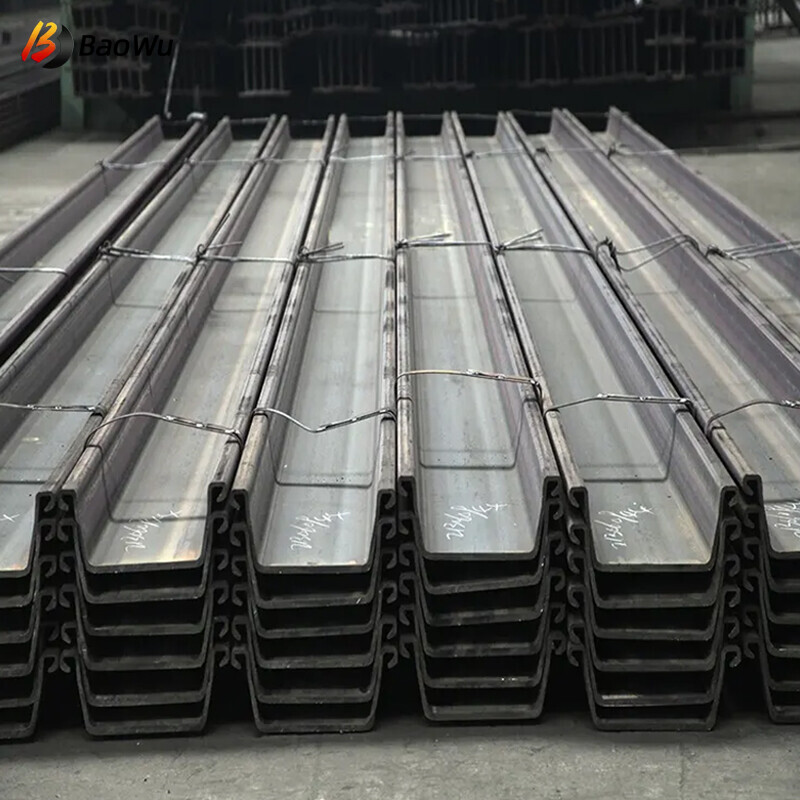 A53 Gr.A A656 Gr.50 U-Shaped Steel Sheet Pile