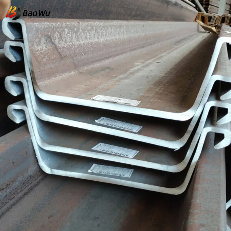 A53 Gr.A A656 Gr.50 U-Shaped Steel Sheet Pile