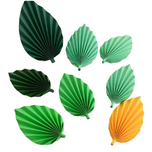 Leaf Paper Fan
