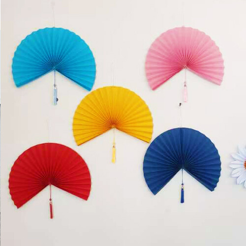Hanging Paper Fan