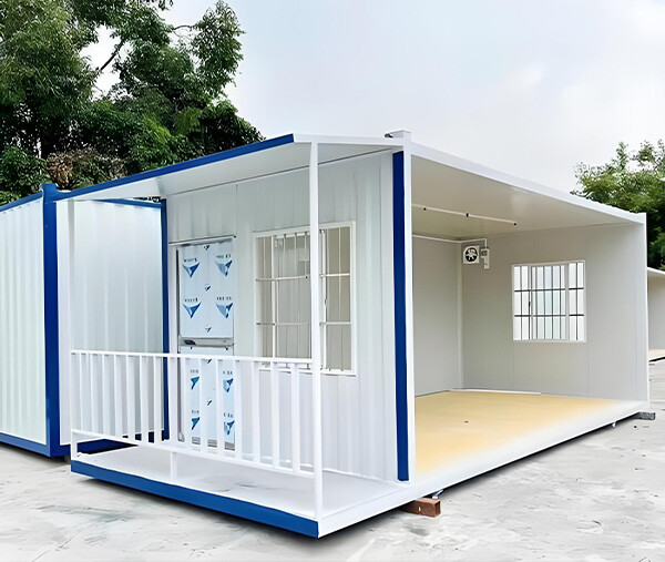 Expandable foldable container house