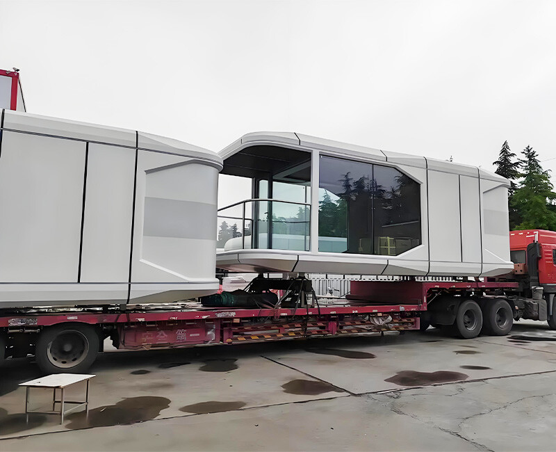 Prefabricated modular luxury space cabin