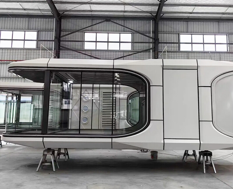 Mobile Home Space Capsule House
