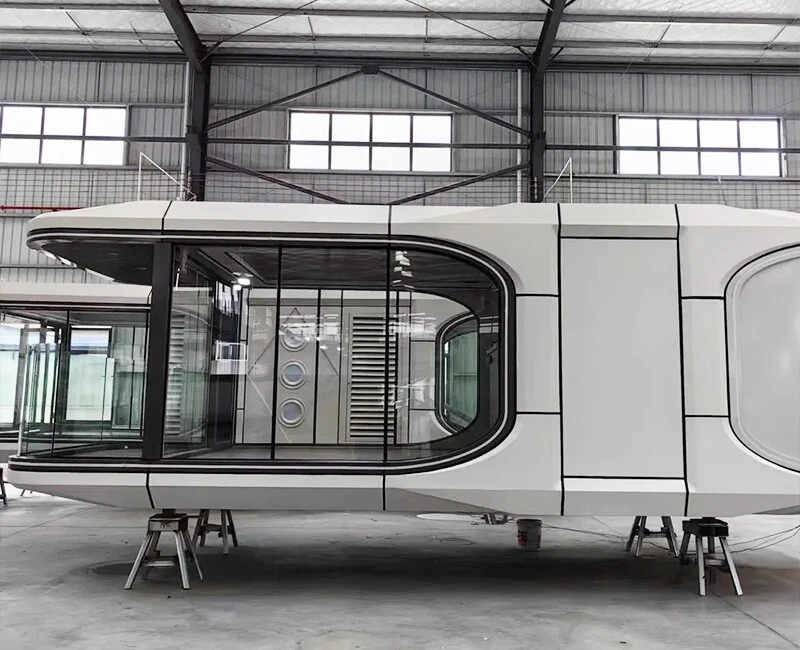 Mobile Home Space Capsule House
