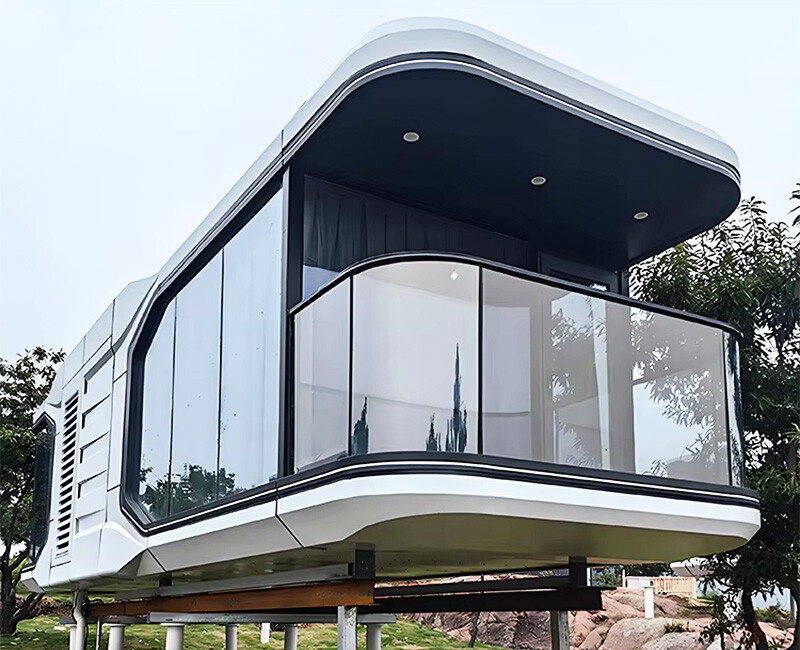 Space capsule prefabricated modern container space capsule mobile home