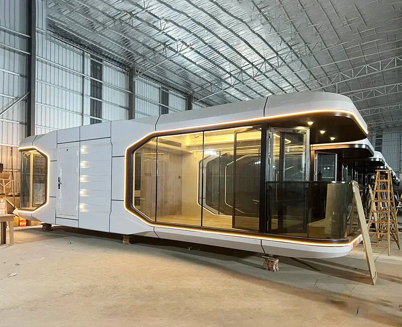 Space capsule housing