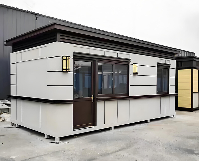 Prefabricated security booth