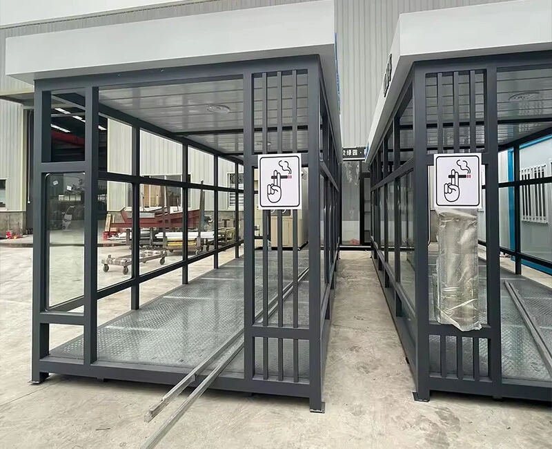 Smoking booths