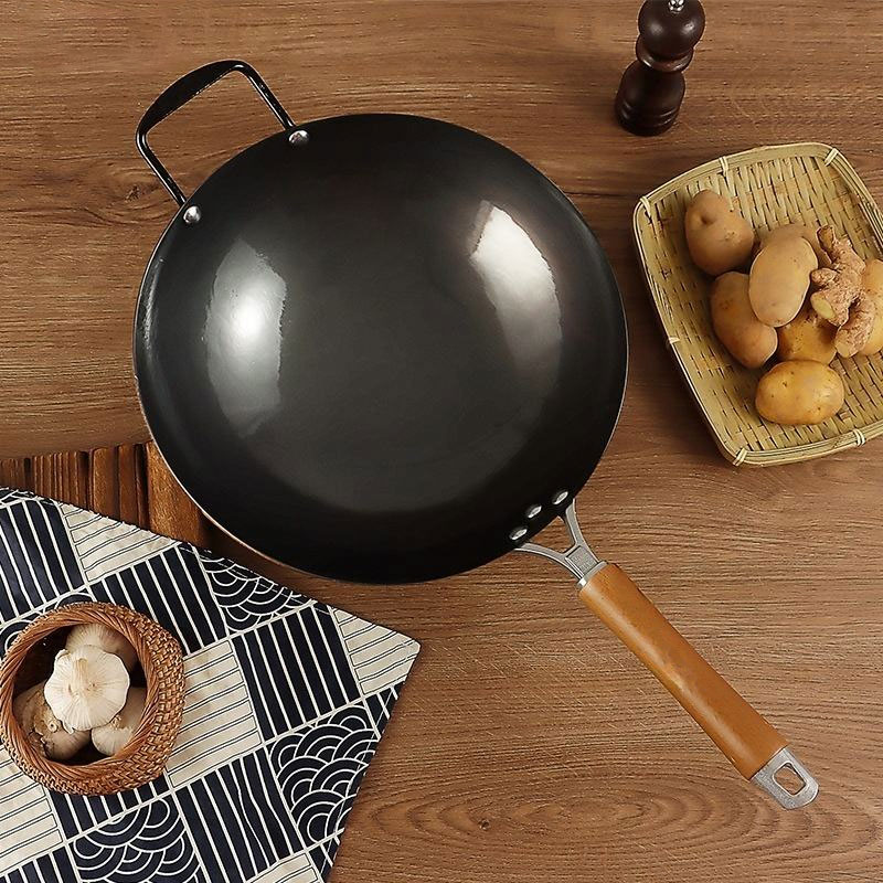 Zhangqiu hand-forged iron pot