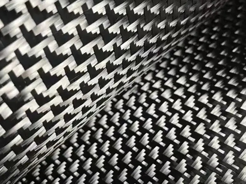 High Quality Jacquard Carbon Fiber Fabric Black Special Shape Fibre Carbon Cloth Airplane X-Shaped Carbon Fiber Fabric